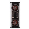 Transparent Bluetooth Speaker 2x5W Subwoofer Portable Wireless Bluetooth 5.3 Speakers