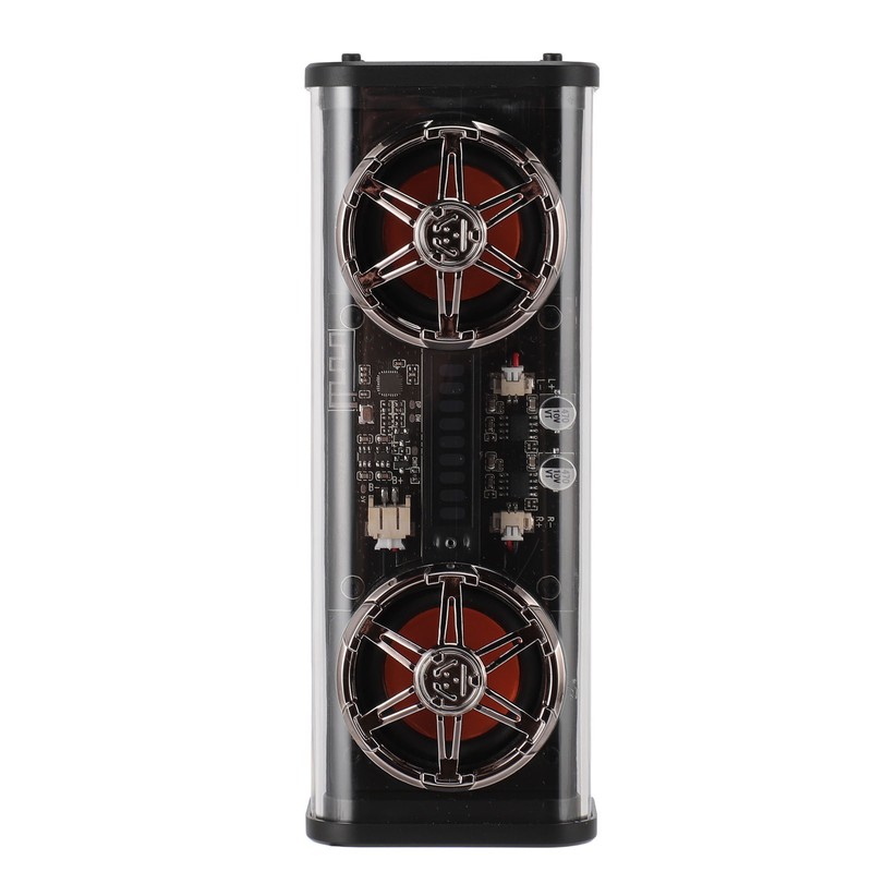 Transparent Bluetooth Speaker 2x5W Subwoofer Portable Wireless Bluetooth 5.3 Speakers