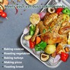 Stainless Steel Roasting Oven Pan: Roaster Pans With Rack &