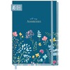 paper&you® Address Book A5 with Index A-Z [Happy Flower] Book