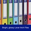 Oxford Premium A4 Lever Arch File, Light Blue Single Folder,