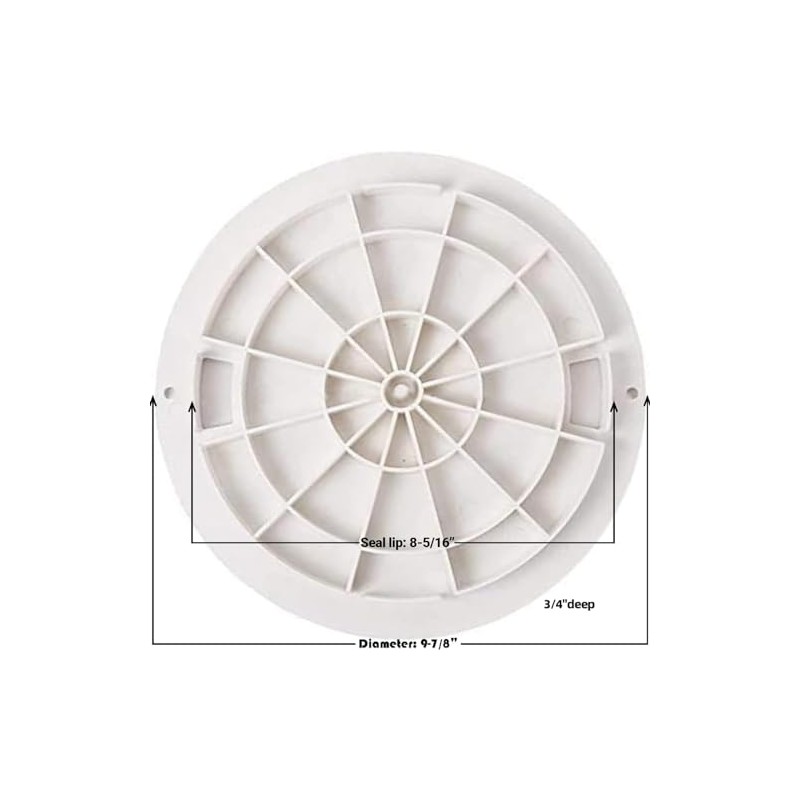 AR-PRO (2 Pack) Exact Replacement Hayward SPX1070C Skimmer Cover -