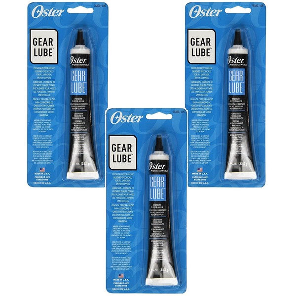 Oster Gear Lube Electric Clipper Grease - 1.25 oz (3 Pack)