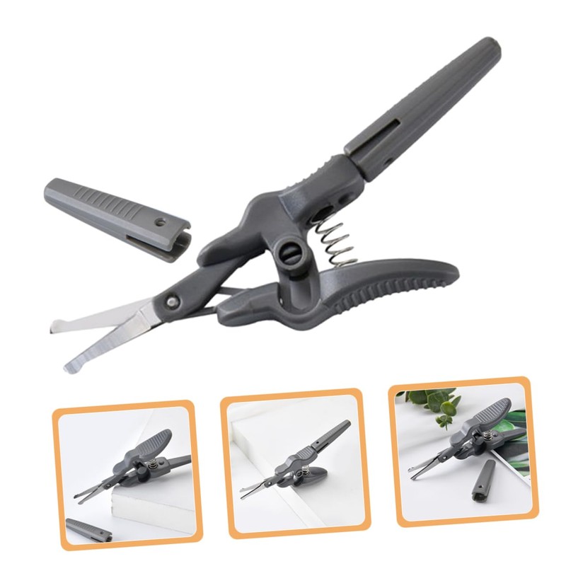 Minkissy Professional Eyebrow Trimming Scissors Hair Scissors for Women Grooming