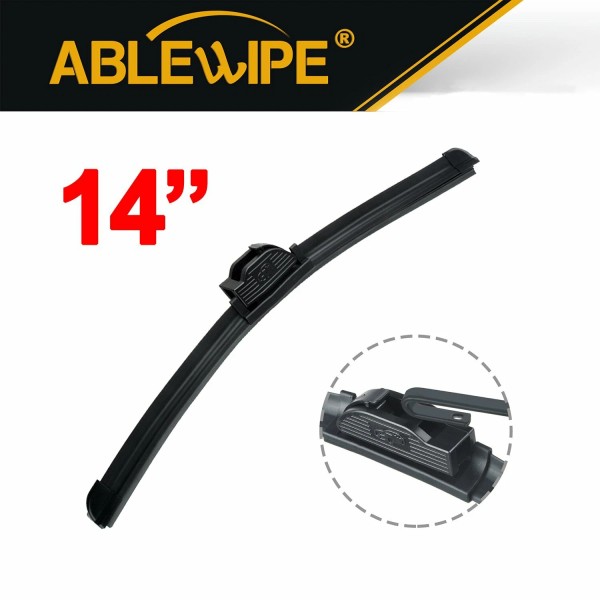 ABLEWIPE 14" Quality Windshield Rear Wiper Blade Fit For Toyota