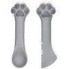 PCYIS 2-Piece Cat Food Spoon & Cat Food Spatula–Silicone Cat