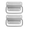 Vasemele Pack of 2 Box Handle Door Handle Stainless Steel