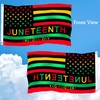 3x5 FT Juneteenth Flag Double-Stitched Edges and June 19th 1865