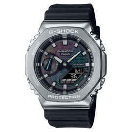 Casio G-Shock Rainbow Brick Wall GM-2100RW-1A Analog-Digital Octagonal Watch