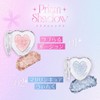 Chamini Prism Shadows, 6 Types, Includes Mini Heart Charms, Highlights,