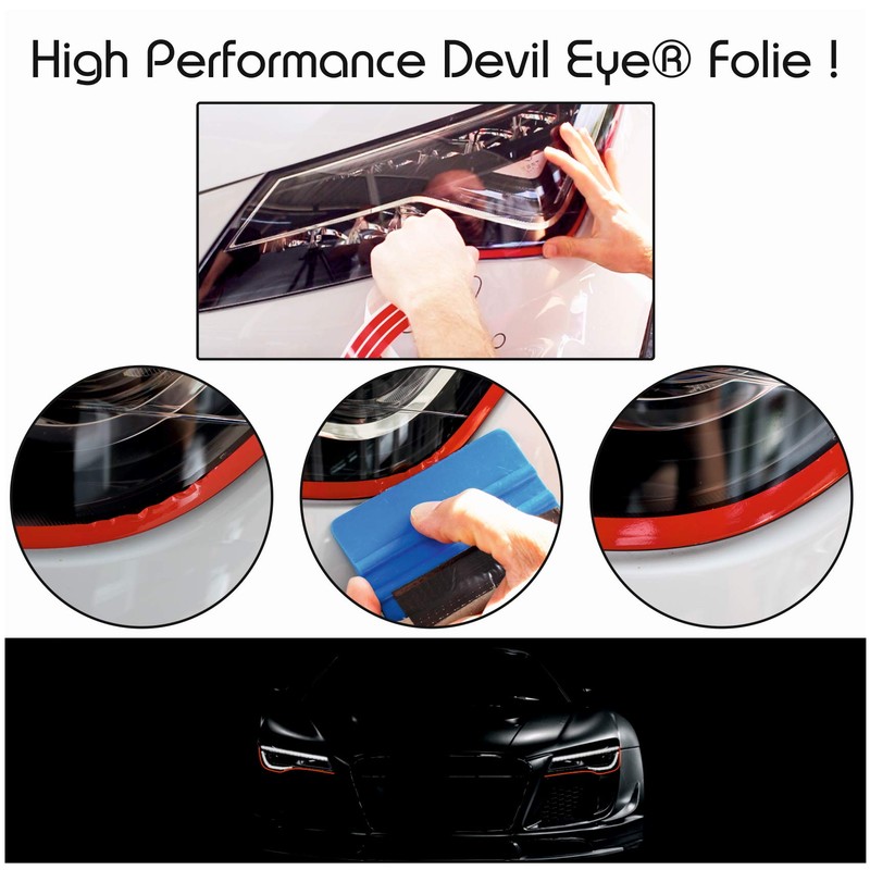 Devil Eye® Headlight Film by Finest-Folia KX004