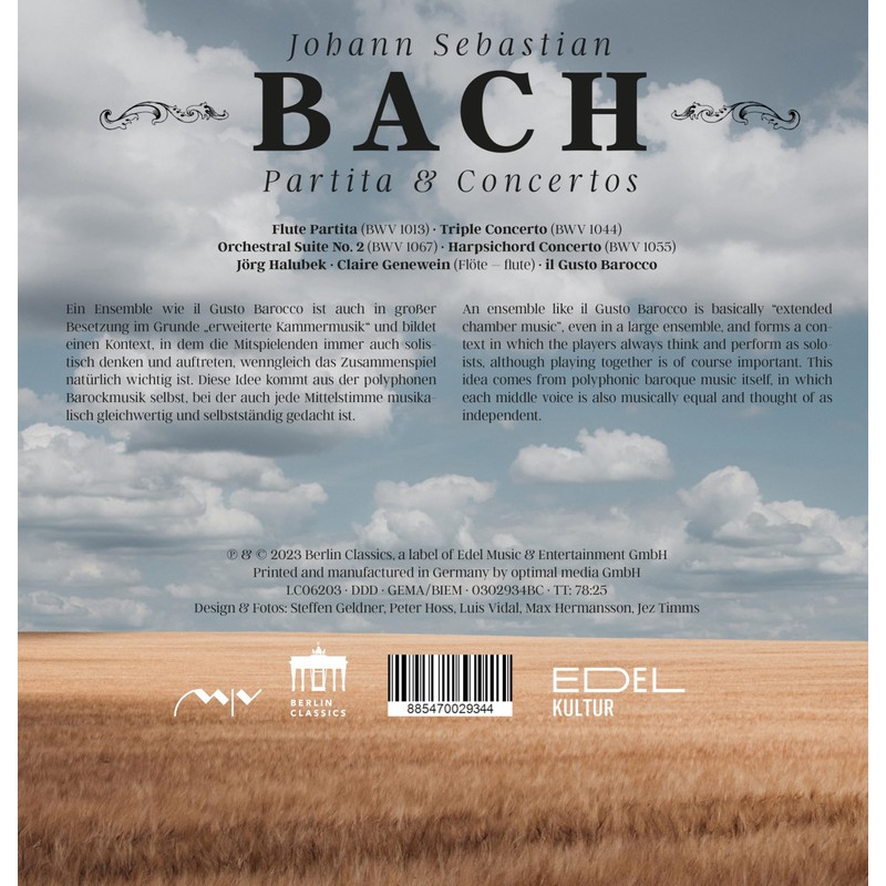Bach: Partita & Concertos