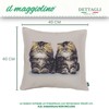 IL MAGGIOLINO Tapestry Cushion Cover 40 x 40 cm Ribbed