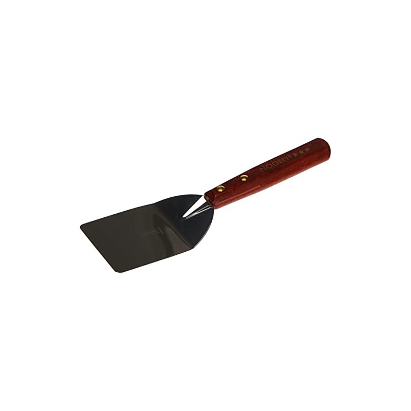 Nogent 1710 Food Turner Small Stainless Steel with Wooden Handle