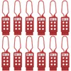 Frcctre 12 Pack Lock Out Tag Out Hasp, 6 Holes