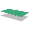 Unbranded 8FT Green Mid-Size Foldable Table Tennis Conversion Top Ping
