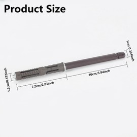 NAHUAA 8Pcs ø10 x 100mm Floating Shelf Brackets Heavy Duty Invisible Concealed Shelf Supports Hidden Wall Mounting Brackets for Shelves DIY Wall Floating Wood Board