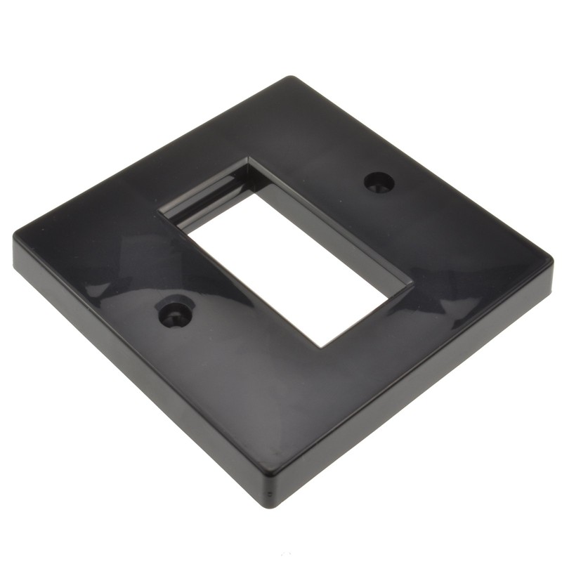 kenable Faceplate 1 Port 86 x 86mm Single Port Low