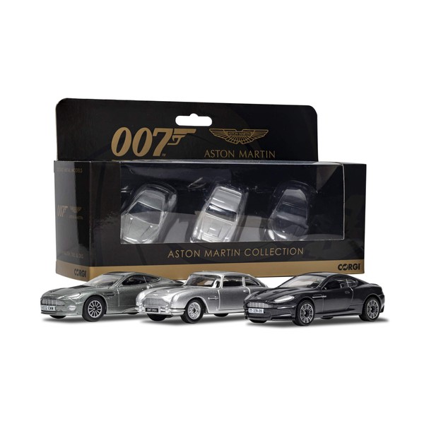 Corgi TY99284 James Bond Aston Martin Collection (V12 Vanquish, DB5,