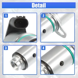 MACHSWON 36002687 VVT Solenoid Intake & Exhaust Camshaft Position Actuator Solenoid Valve Kit for Volvo S60 2.5l 2011-2016 for Volvo XC60 2.5l 2015-2016 Engine Variable Valve Timing Solenoid