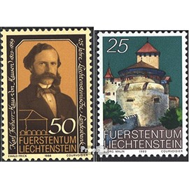 Liechtenstein 902,962 (complete.issue.) unmounted mint/never hinged ** MNH 1986/89 Castle, Hausen (Stamps for collectors)