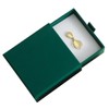 40Pcs Dark Green Small Jewelry Boxes 3.54×3.54×1.26in Cardboard Jewelry Gift