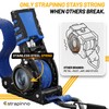 Strapinno Retractable Ratchet Straps 1 in x 10 ft, Secure
