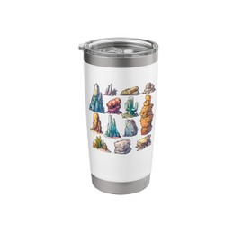Minerals Rock Collector Geode & Rock Collection Geology Stainless Steel Insulated Tumbler