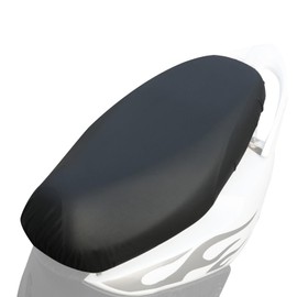 Motorcycle Seat Covers - Thick Faux Leather Material Easy to Install - Just Slip On Cuff Compatible with Honda Dio AF62/AF68