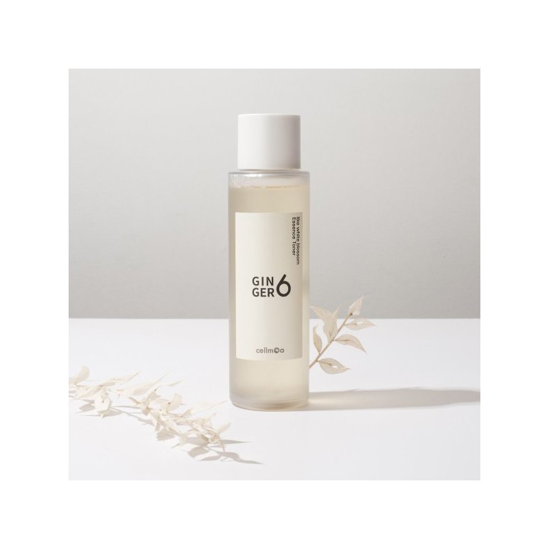 Ginger6 (GINGER6)GINGER6 비건 라이크 화이트 블라썸 에센스 토너(생강 고보습 미백