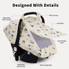 Rquite Car Seat Cover Baby, Carseat Covers Girl Boy, Breathable
