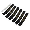 8Pcs Bride Bridesmaid Sash Gold Letters Hypoallergenic Material Wedding Bride
