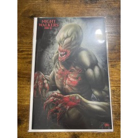 NIGHT WALKERS #1 * NM+ * MARTIN ZAVALA VIRGIN VARIANT LTD 250 MINIMAL TRADE