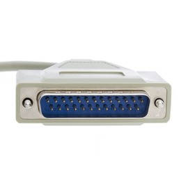 CableWholesale 6-Feet Molded DB9 Male/DB25 Male, 9C, (10D1-02106)