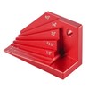 Ieron Angle Finder Tool Red Aluminium Bevel Gauge Protractor For
