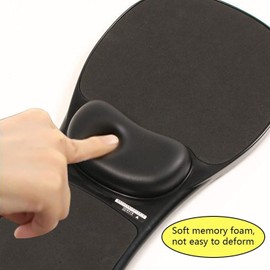 CSBXC Upgrade Ergonomic Arm Rest Mouse Pads Dual Purpose for Desk and Chairs, Adjus...