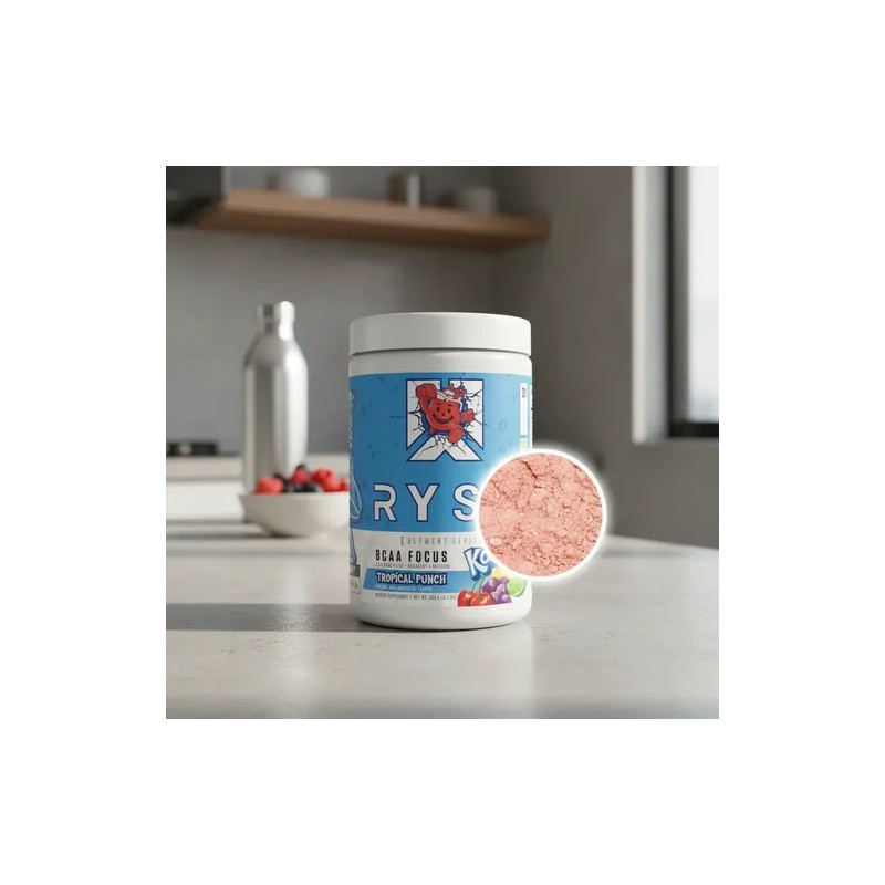 Bcaa Focus Gym Ryse Kool Aid 336g - Sabor Frutas