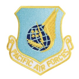 Military USAF Air Force Pacific PACAF Command Color Uniform Sew-On Patch 6A3