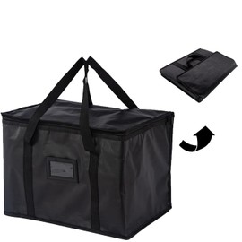 Food Delivery Bag, 40L Soft Cooler Bag Thermal Uber Eats Delivery Bag，Picnic Cooler bag，Insulated Shopping Bag，Ideal for for Catering, Grocery Transport Large Thermal Bag for Cool Bag, Reusable.