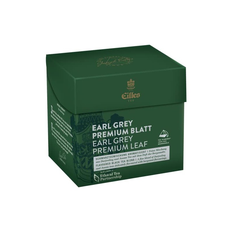 EILLES Tea Diamonds Earl Grey Premium Leaf Tea Box of