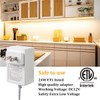 WOBANE Under Cabinet Lighting, 8PCS LED Strip Lights with Remote