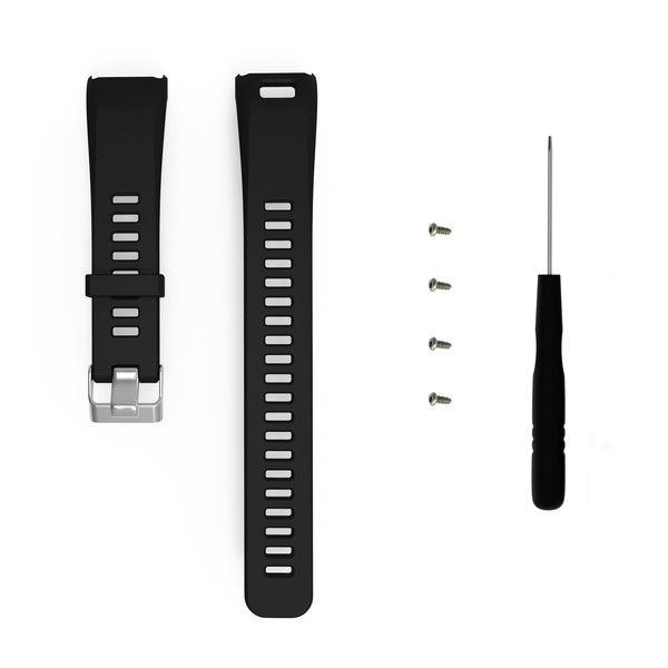 Band for Garmin vivosmart HR, Silicone Strap Replacement Wristband for Garmin vivosmart HR(No Tracker)
