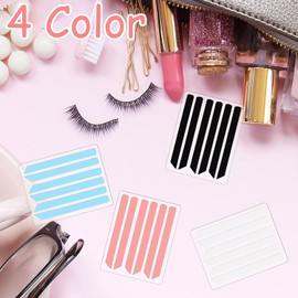 CANIPHA Kit de 24 Pcs Lash Lift Ribbon, Almohadillas de Silicona para Lifting de Pestañas Herramienta de Levantamiento de Pestañas, Almohadillas Suaves Varillas Reutilizables Cinta Permanente Compensa