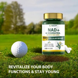 Vantein Suplemento Nad 1000mg 120 Cápsulas Precursor Nmn                                                                                              