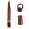 2 Pcs Braided Ponytail Extensions Long Synthetic Hair Pieces Hair