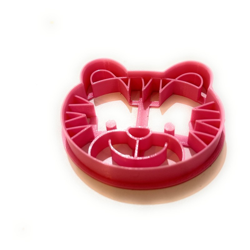 T3D Cookie Cutters Tiger Cookie Cutter, Suitable for Cakes Biscuit