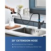 APPASO Square Kitchen Faucet, Modern Kitchen Faucet with Pull Out