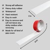 Rubber Bond Floor Transition Strip, Self-Adhesive Vinyl Flooring Transitions Laminate