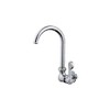 Kakudai 708-007-13QR Horizontal Swan Faucet for Kitchen