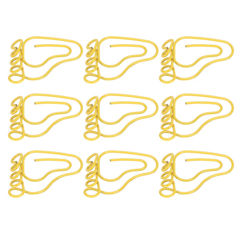 100pcs Paper Clip Foot Shape Cute Anti Slip Portable Paperclip